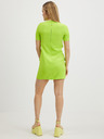 Versace Jeans Couture Neonsko zelena ženska obleka Versace Jeans Couture