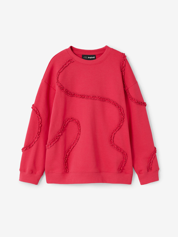 Desigual Temno roza Desigual Inida dekliška jopa