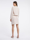 Orsay Svetlo rožnat ženski tvidast suknjič ORSAY