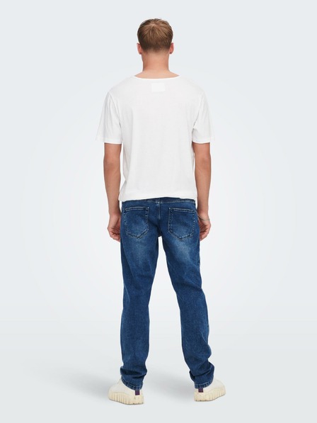 ONLY & SONS Modre tanke kavbojke ONLY & SONS Weft