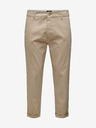 ONLY & SONS bež moške hlače chino ONLY & SONS Kent