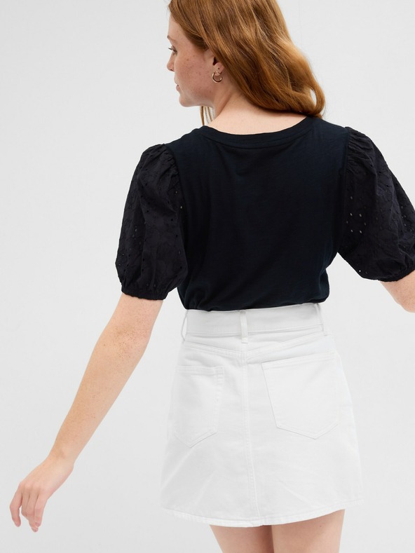 GAP Majica z čipkastimi rokavi GAP