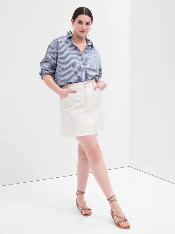 GAP Bombažna oversized srajca GAP