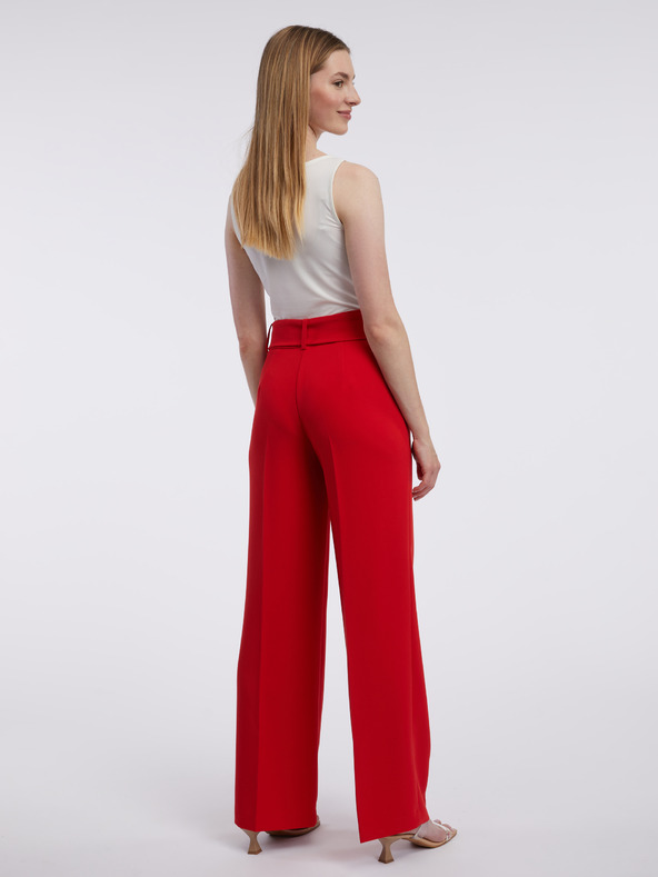 Orsay Rdeče ženske hlače ORSAY