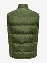 ONLY & SONS Temnozeleni jopič ONLY & SONS Jake Quilted Vest