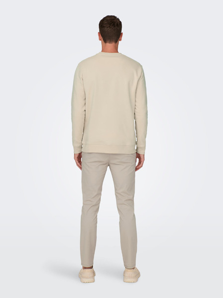 ONLY & SONS Bež moška majica ONLY & SONS Todd
