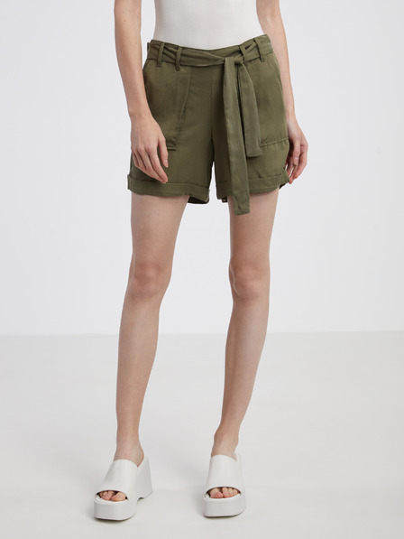 CAMAIEU Khaki ženske kratke hlače CAMAIEU