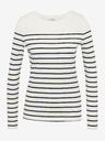 Orsay Črno-bela ženska črtasta majica ORSAY
