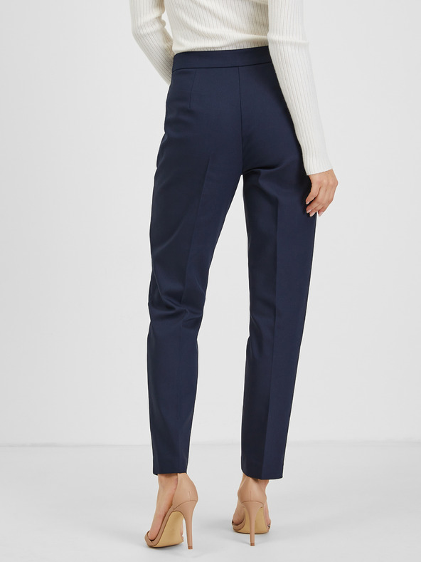 Orsay Temno modre ženske hlače ORSAY