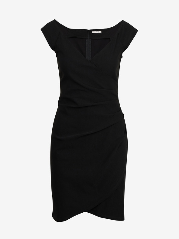 Orsay Črna ženska obleka ORSAY