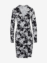 Orsay Belo-črna ženska cvetlična obleka ORSAY