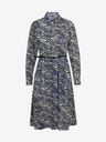 Orsay Modro-bela ženska vzorčasta obleka ORSAY