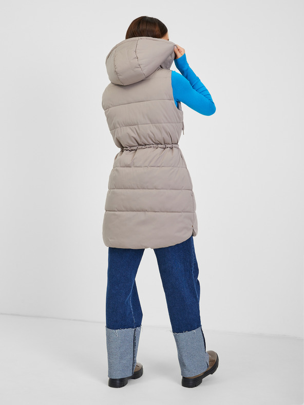 Orsay Siv ženski prešit brezrokavnik ORSAY