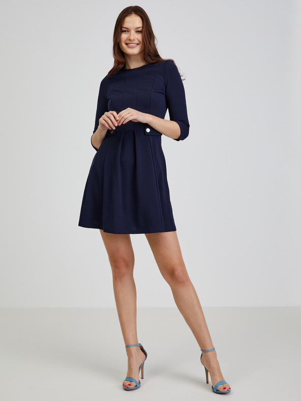 Orsay Temno modra obleka za ženske ORSAY