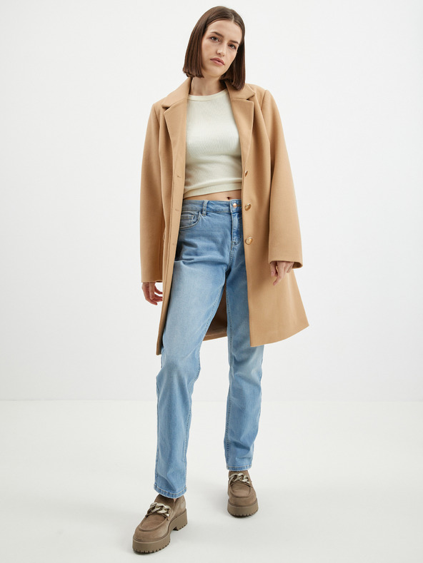 Orsay Svetlo rjav ženski plašč ORSAY