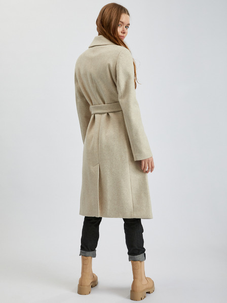 Orsay Bež ženski zimski plašč ORSAY