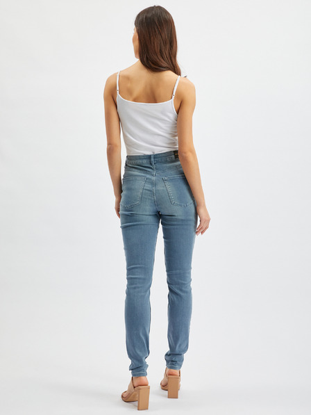 Orsay Modre ženske skinny fit kavbojke ORSAY