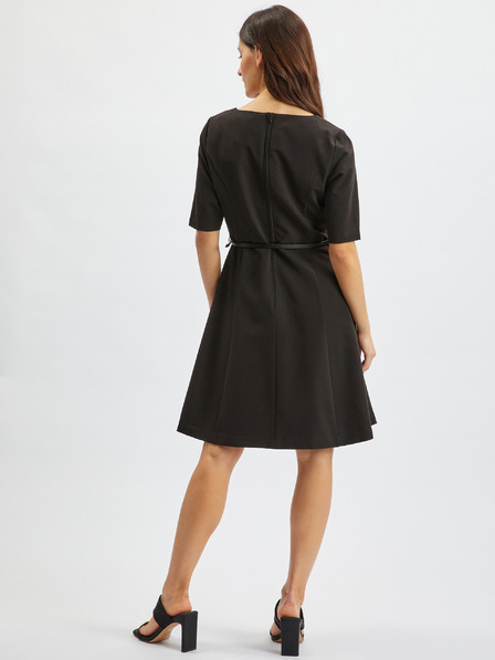 Orsay Črna ženska obleka ORSAY