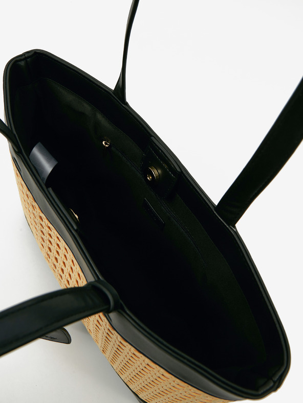 Orsay Rjavo-črna ženska nakupovalna torba ORSAY