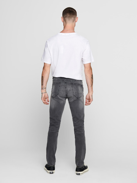 ONLY & SONS Sive tanke kavbojke ONLY & SONS Warp