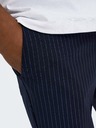 ONLY & SONS Temno modre črtaste moške hlače chino ONLY & SONS Mark