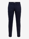 ONLY & SONS Temno modre črtaste moške hlače chino ONLY & SONS Mark