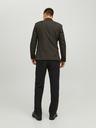 Jack & Jones Temno rjava moška jakna Jack & Jones Solaris Plaid Blazer