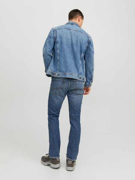 Jack & Jones Modre moške kavbojke ravnega kroja Jack & Jones Tim