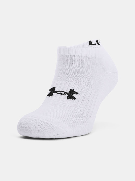 Under Armour Unisex nogavice Under Armour Core No Show 3Pk