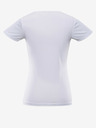 ALPINE PRO Bela ženska majica ALPINE PRO QUATRA