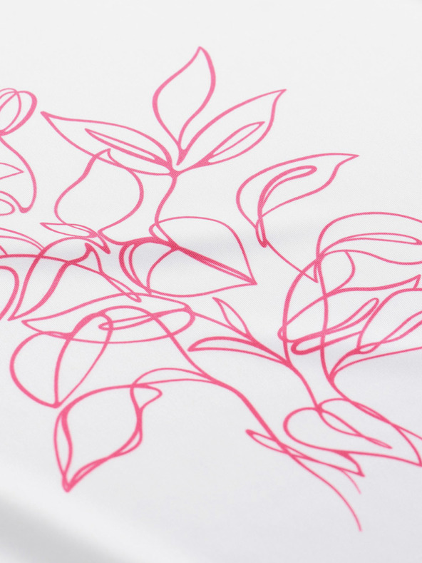 ALPINE PRO Bela ženska majica ALPINE PRO QUATRA