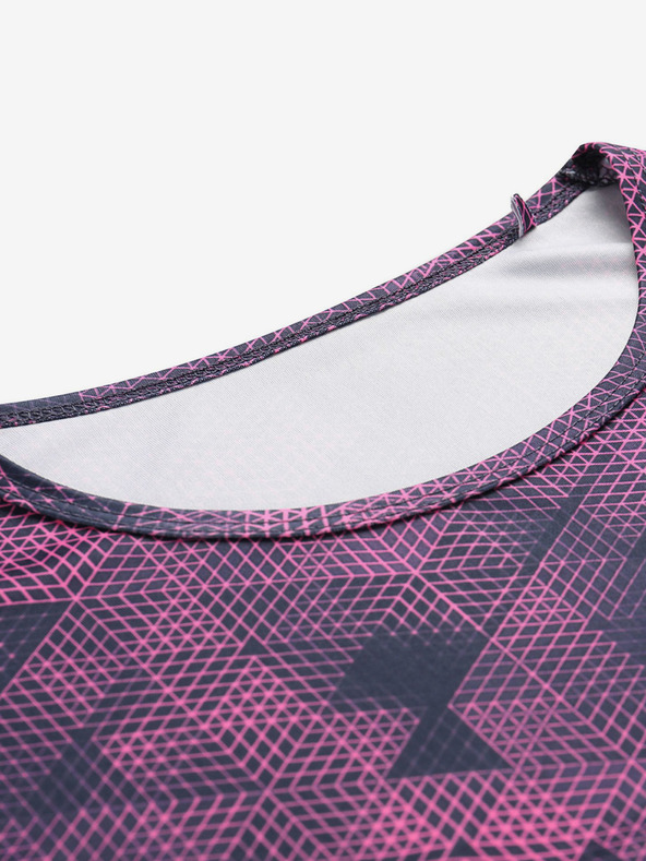 ALPINE PRO Vijolično-rožnata ženska majica ALPINE PRO QUATRA