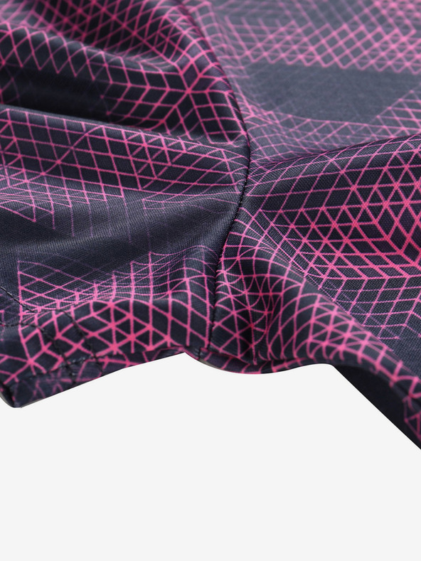 ALPINE PRO Vijolično-rožnata ženska majica ALPINE PRO QUATRA