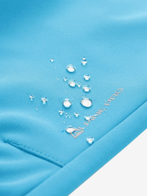 ALPINE PRO Modre otroške softshell hlače ALPINE PRO SMOOTO