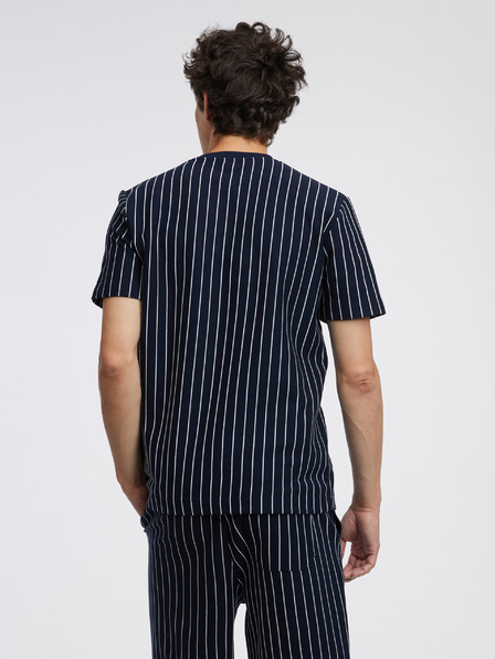Tom Tailor Denim Temno modra moška črtasta majica Tom Tailor Denim