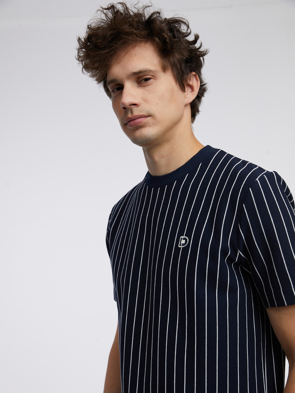 Tom Tailor Denim Temno modra moška črtasta majica Tom Tailor Denim