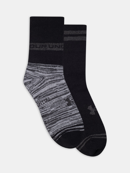 Under Armour Unisex nogavice Under Armour UA Essential Hi Lo 2Pk