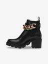 Steve Madden Črni ženski gležnjarji s peto Steve Madden Amulet