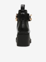 Steve Madden Črni ženski gležnjarji s peto Steve Madden Amulet