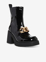 Steve Madden Črni bleščeči gležnjarji s peto Steve Madden Blooms