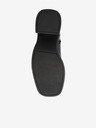 Steve Madden Črni bleščeči gležnjarji s peto Steve Madden Blooms
