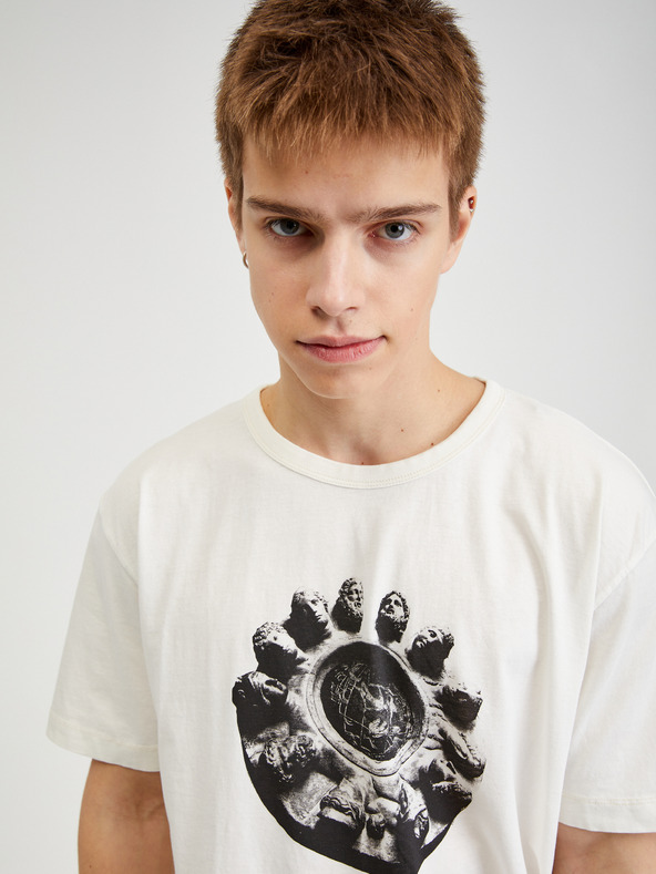 Diesel Bela moška majica Diesel