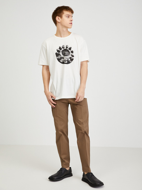 Diesel Bela moška majica Diesel