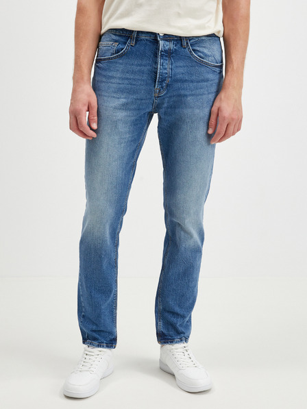 ONLY & SONS Temno modre moške kavbojke ravnega kroja ONLY & SONS Avi