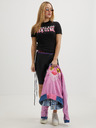 Versace Jeans Couture Črne ženske kratke gamaše Versace Jeans Couture