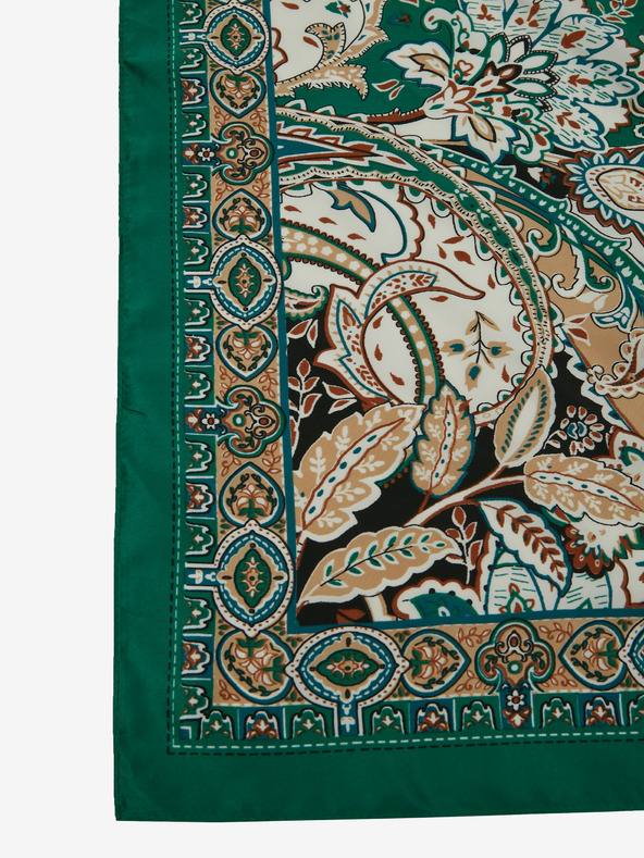 Orsay Zelen ženski vzorčast satenast šal ORSAY