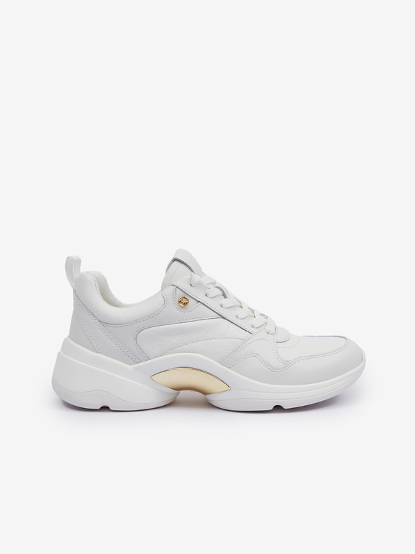 Michael Kors Bele ženske usnjene superge Michael Kors Orion Trainer