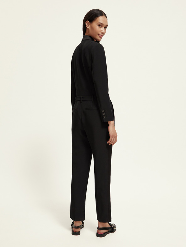 Scotch & Soda Črni ženski kombinezon Scotch & Soda