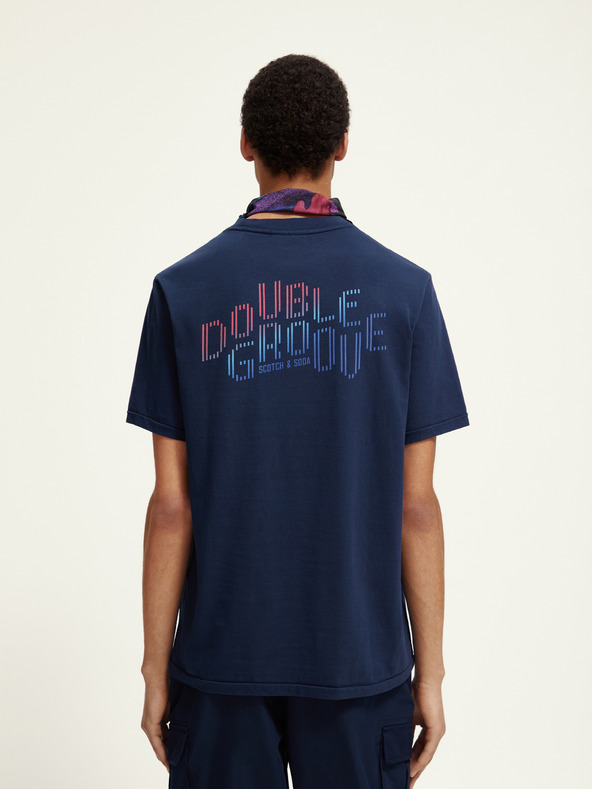 Scotch & Soda Temno modra moška srajca Scotch & Soda