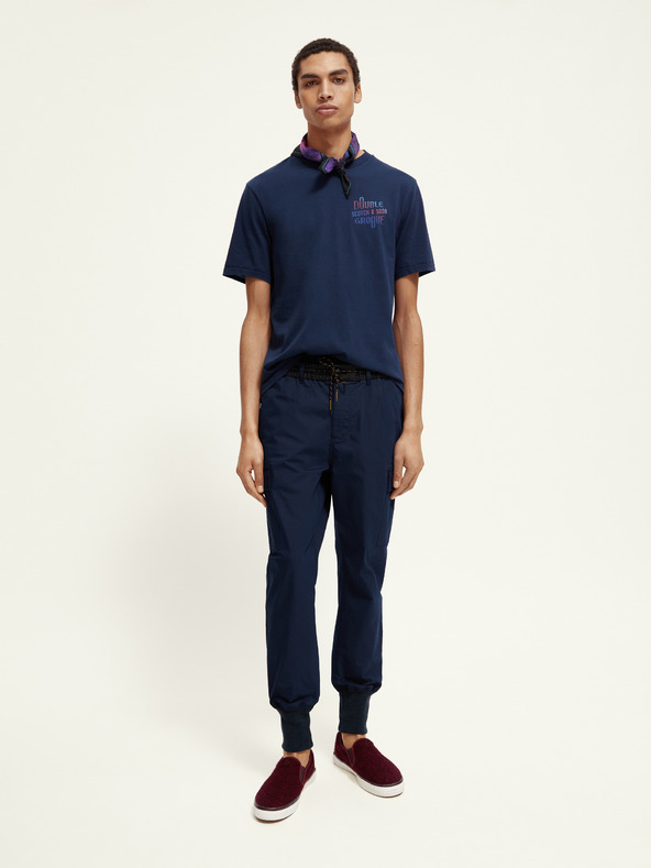 Scotch & Soda Temno modra moška srajca Scotch & Soda